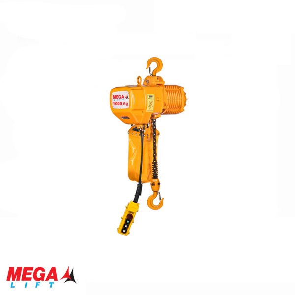 Megalift 1 0 ton Electric double acting chain hoist crane | HHB 1 0AF