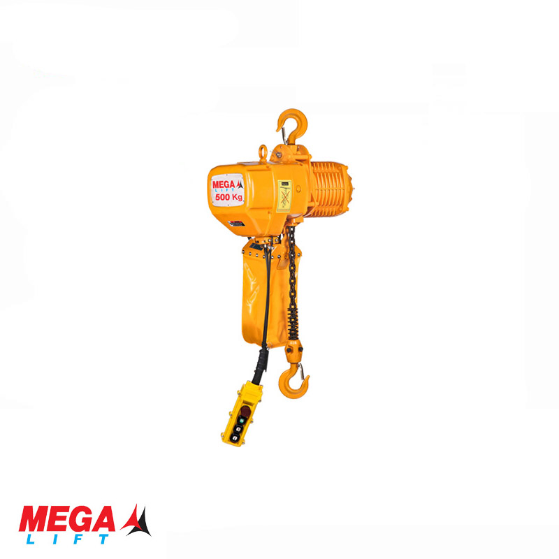 Megalift 0.5 ton Electric double-acting chain hoist crane | HHB-0.5AF
