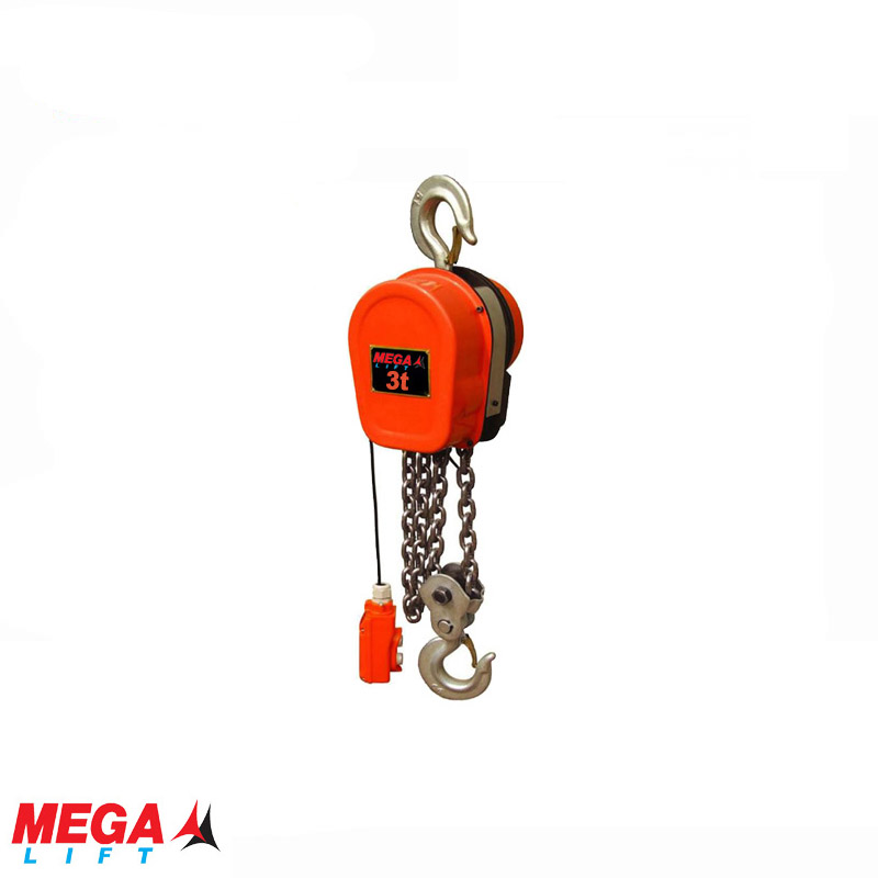 Megalift 3 ton Electric crane, three-phase, double-acting, Russian design | DHS3T
