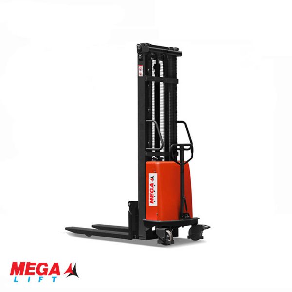 Megalift 1.5 Ton Semi-Electric Stacker | MSEST1.5