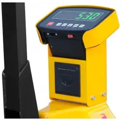 pallet truck with scale and printer cormak sp2500 print 25 tons